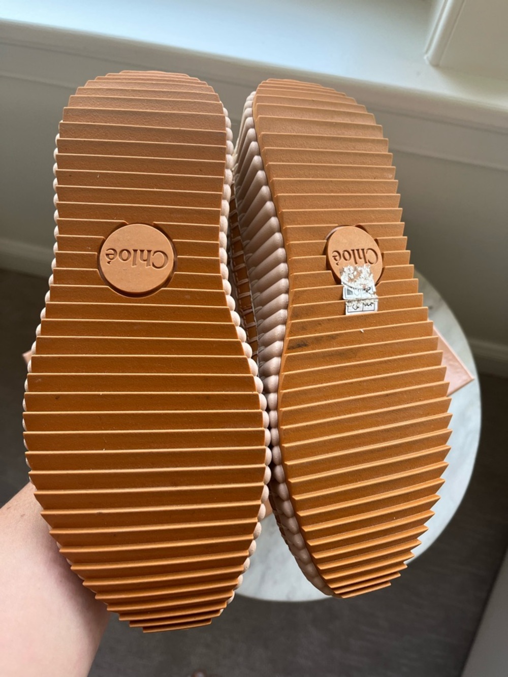 Chloe Maple Pink Suede Nama Women's Platform Sneaker - Picture 3 of 8